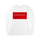 自由なハートでのJH / M.O.P.T レッド Long Sleeve T-Shirt