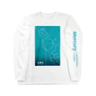 CoCoCotのMercury/水星＜みたか太陽系ウォーク応援！＞ Long Sleeve T-Shirt