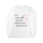 hibinecoのcatcatヅラcat Long Sleeve T-Shirt