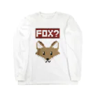 MumeiのFOX？/clear ロングスリーブTシャツ