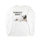 愛犬 コットンのPERFECT BODY ロングスリーブTシャツ