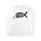X-DEVILFISHのDEVILFISHロゴ ロングスリーブT Long Sleeve T-Shirt