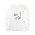 ざいのヘロヘロな猫 Long Sleeve T-Shirt