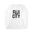 JIMOTOE Wear Local Japanの富士市 FUJI CITY ロングスリーブTシャツ