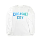 JIMOTO Wear Local Japanの茅ヶ崎市 CHIGASAKI CITY ロングスリーブTシャツ