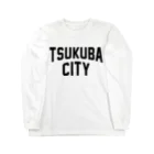 JIMOTO Wear Local Japanのつくば市 TSUKUBA CITY ロングスリーブTシャツ