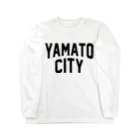 JIMOTOE Wear Local Japanの大和市 YAMATO CITY Long Sleeve T-Shirt