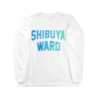 JIMOTOE Wear Local Japanの渋谷区 SHIBUYA WARD Long Sleeve T-Shirt