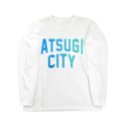 JIMOTOE Wear Local Japanの厚木市 ATSUGI CITY Long Sleeve T-Shirt