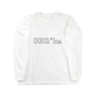 LXXXVIIのvol.2000 ロングスリーブTシャツ