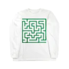 いちご音楽堂のMAZE Green ロングスリーブTシャツ