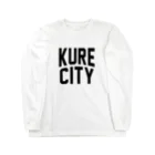 JIMOTOE Wear Local Japanの呉市 KURE CITY Long Sleeve T-Shirt