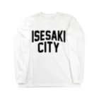 JIMOTOE Wear Local Japanの伊勢崎市 ISESAKI CITY ロングスリーブTシャツ