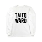 JIMOTOE Wear Local Japanの台東区 TAITO WARD Long Sleeve T-Shirt