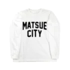 JIMOTO Wear Local Japanの松江市 MATSUE CITY ロングスリーブTシャツ