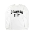 JIMOTO Wear Local Japanの小田原市 ODAWARA CITY ロングスリーブTシャツ