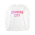 JIMOTO Wear Local Japanの小田原市 ODAWARA CITY ロングスリーブTシャツ