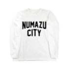 JIMOTO Wear Local Japanの沼津市 NUMAZU CITY ロングスリーブTシャツ