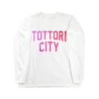 JIMOTO Wear Local Japanの鳥取市 TOTTORI CITY ロングスリーブTシャツ