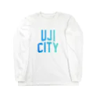 JIMOTO Wear Local Japanの宇治市 UJI CITY Long Sleeve T-Shirt