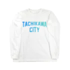 JIMOTOE Wear Local Japanの立川市 TACHIKAWA CITY ロングスリーブTシャツ