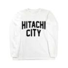 JIMOTO Wear Local Japanの日立市 HITACHI CITY Long Sleeve T-Shirt