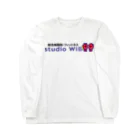 総合格闘技・フィットネス studio Willのstudio Will×INGRID ロングスリーブTシャツ_D1 Long Sleeve T-Shirt