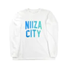 JIMOTOE Wear Local Japanの新座市 NIIZA CITY Long Sleeve T-Shirt