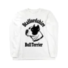 DRIPPEDのStaffordshire Bull Terrier / スタッフォードシャー・ブルテリア Long Sleeve T-Shirt