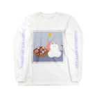 NEKOGASUKINAHITO-ねこがすきなひと-のしろねこのたまちゃん Long Sleeve T-Shirt