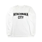 JIMOTO Wear Local Japanのひたちなか市 HITACHINAKA CITY ロングスリーブTシャツ