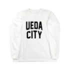 JIMOTOE Wear Local Japanの上田市 UEDA CITY Long Sleeve T-Shirt