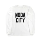 JIMOTOE Wear Local Japanの野田市 NODA CITY Long Sleeve T-Shirt