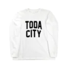 JIMOTOE Wear Local Japanの戸田市 TODA CITY Long Sleeve T-Shirt