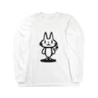 ここなつ55のゆるねこシンプル Long Sleeve T-Shirt