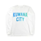 JIMOTOE Wear Local Japanの桑名市 KUWANA CITY Long Sleeve T-Shirt