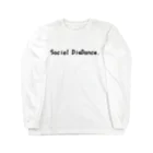 コロナらない商店のSocial DisDance♪ ロングスリーブTシャツ