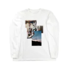 はぴふらのphoto×collage Long Sleeve T-Shirt