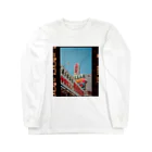 はぴふらのPACHINKO Tower Long Sleeve T-Shirt