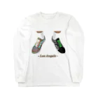 seven_ssyのダークブラウン　los angels Long Sleeve T-Shirt