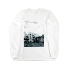 ふわりの絵画のような街（原色） Long Sleeve T-Shirt