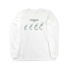 PokuStarのちくわサイズ・前面 Long Sleeve T-Shirt