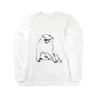 ふくふく商店の長沢芦雪の「あの犬」 Long Sleeve T-Shirt