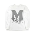 @ASANOMAKOTOのMMM Long Sleeve T-Shirt