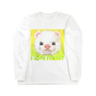 テンチコ。のドットフェレット Long Sleeve T-Shirt