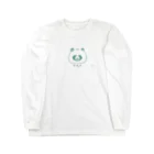 ジーナショップ(たぬき多め)の緑たぬき Long Sleeve T-Shirt