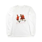 原倫子/ Tomoko HaraのRunning Girls Long Sleeve T-Shirt