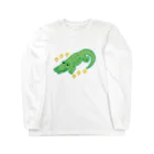 ちょこっとSHOPのわにくん Long Sleeve T-Shirt