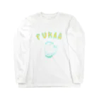 NIKORASU GOの夏おすすめ！ビール党専用Tシャツ「ぷはあ」（Tシャツ・パーカー・グッズ・ETC） Long Sleeve T-Shirt