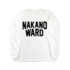 JIMOTOE Wear Local Japanの中野区 NAKANO WARD Long Sleeve T-Shirt